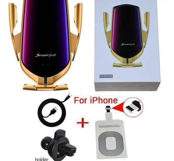 Luxury Automatic Car Wireless-Charger
