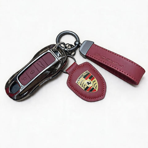 Luxury Porsche Key Cover