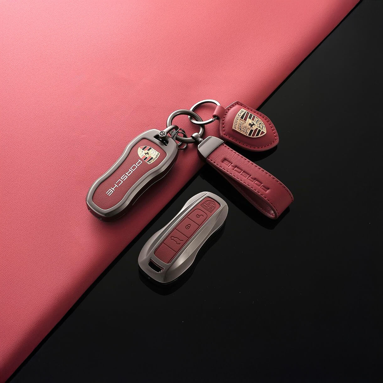 Luxury Porsche Key Cover