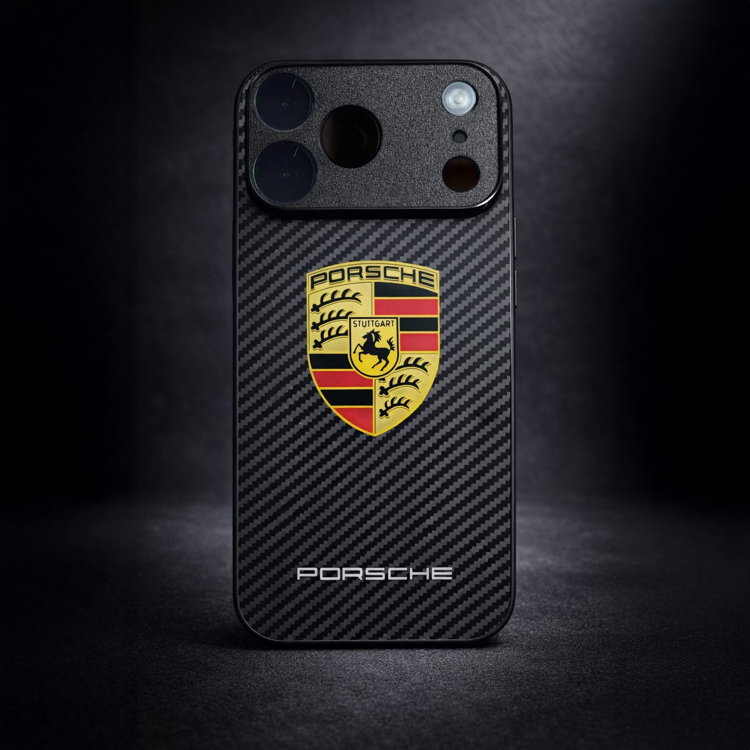 Porsche Carbon Fibre Style Phone Case