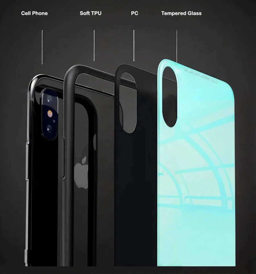 Porsche Design Tempered-Glass Phone Case German Tribe Porsche Design Tempered-Glass Phone Case German Tribe