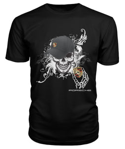 Porsche Skull Premium T-Shirt