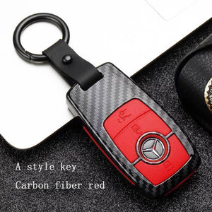 Luxury Carbon Key Cover for Mercedes-Benz
