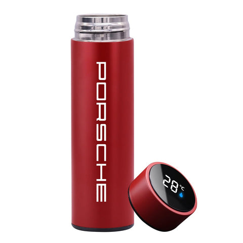 Porsche Smart Thermos Bottle with Temp Display