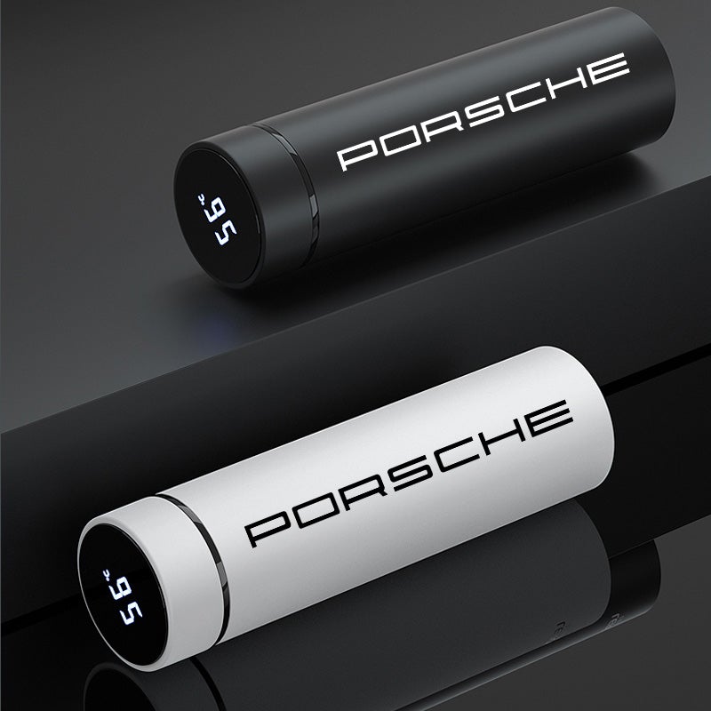 Porsche Smart Thermos Bottle with Temp Display