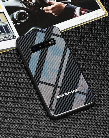 Luxury AMG Carbon Fibre Style Phone Case