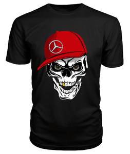 MERCEDES SKULL CAP Premium T-Shirt