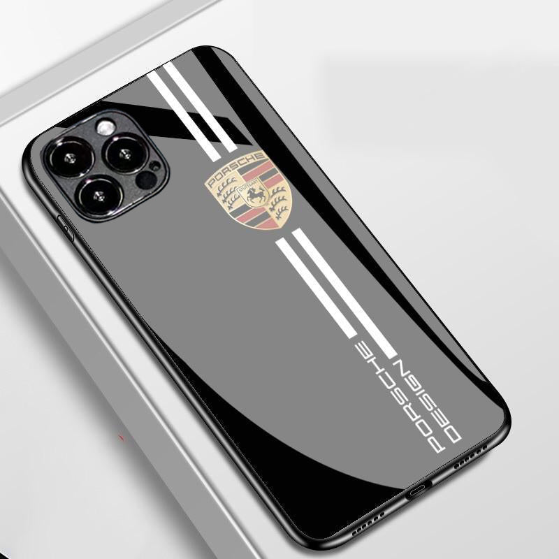 Porsche Design Tempered-Glass Phone Case