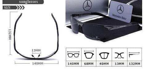 Mercedes-Benz Action Sunglasses - UV400 Polarized