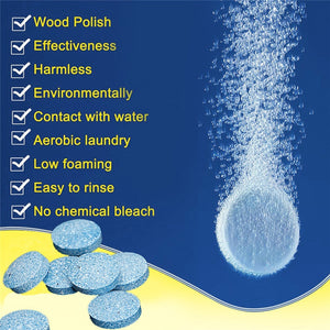 50 Pcs Car Cleaning Tablets for Windshield Fluid