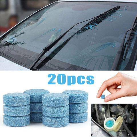 50 Pcs Car Cleaning Tablets for Windshield Fluid