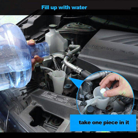 50 Pcs Car Cleaning Tablets for Windshield Fluid