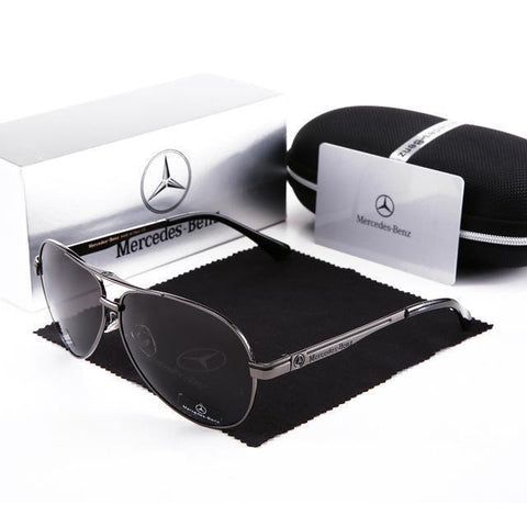Mercedes Aviator Sunglasses - UV400 Protection!