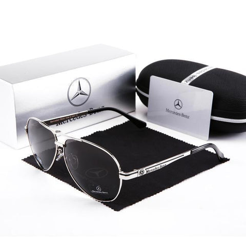 Mercedes Aviator Sunglasses - UV400 Protection!