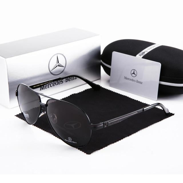 Mercedes Aviator Sunglasses - UV400 Protection!
