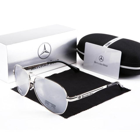 Mercedes Aviator Sunglasses - UV400 Protection!