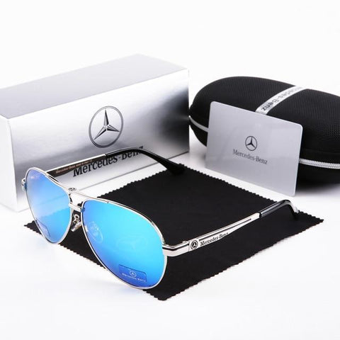 Mercedes Aviator Sunglasses - UV400 Protection!