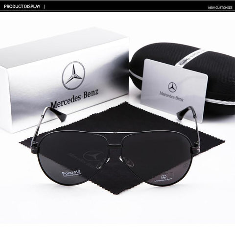 Mercedes Aviator Sunglasses - UV400 Protection!