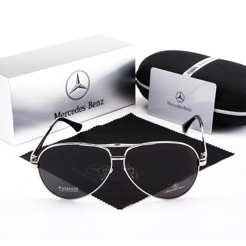 Mercedes Aviator Sunglasses - UV400 Protection!
