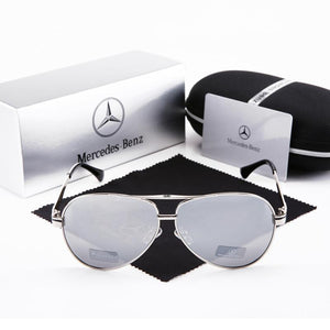 Mercedes Aviator Sunglasses - UV400 Protection!