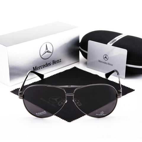 Mercedes Aviator Sunglasses - UV400 Protection!